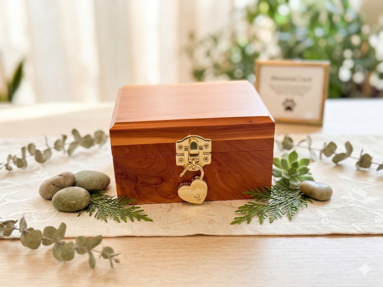 Aromatic Cedar Chest Urn
