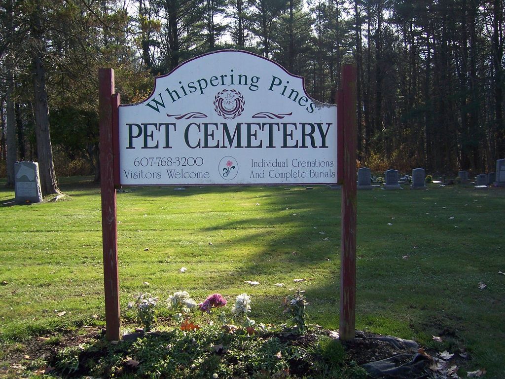 Whispering Pines Pet Cemetery